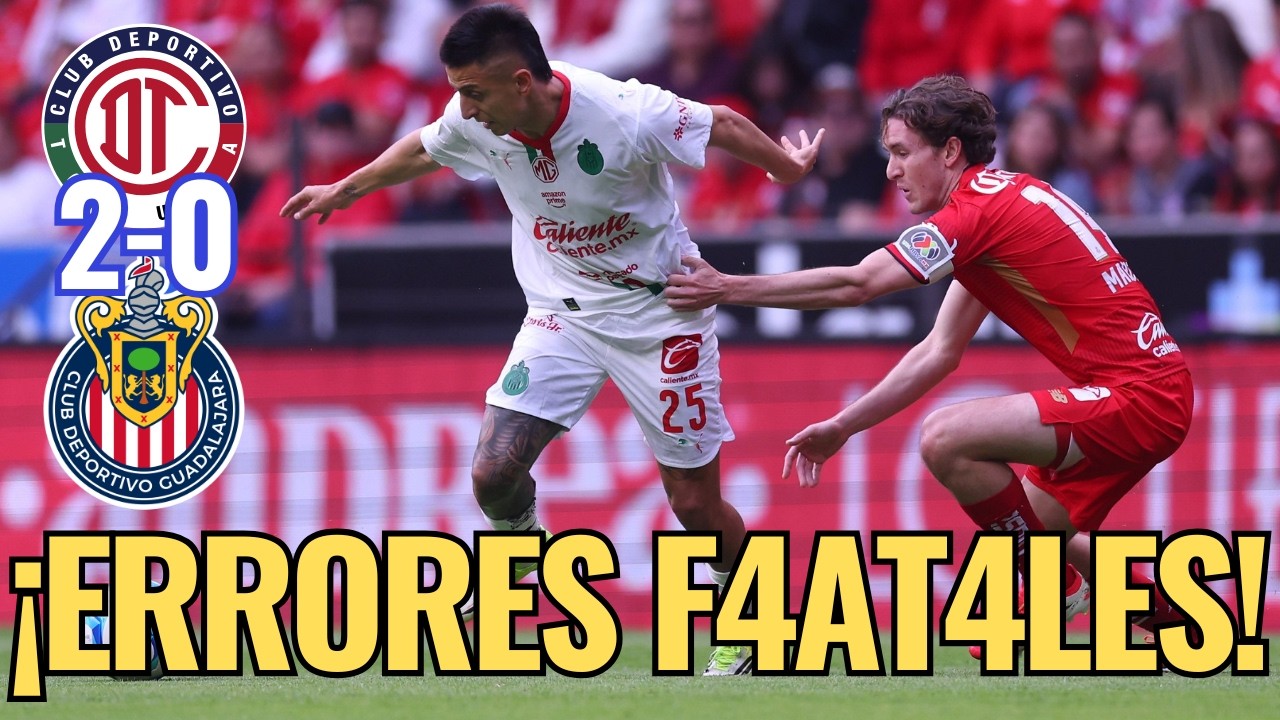 🚨 ¡CHIVAS vuelve a EQUIVOCARSE y lo PAGA muy CARO! Errores F4TALES definen la DERROTA 🚨