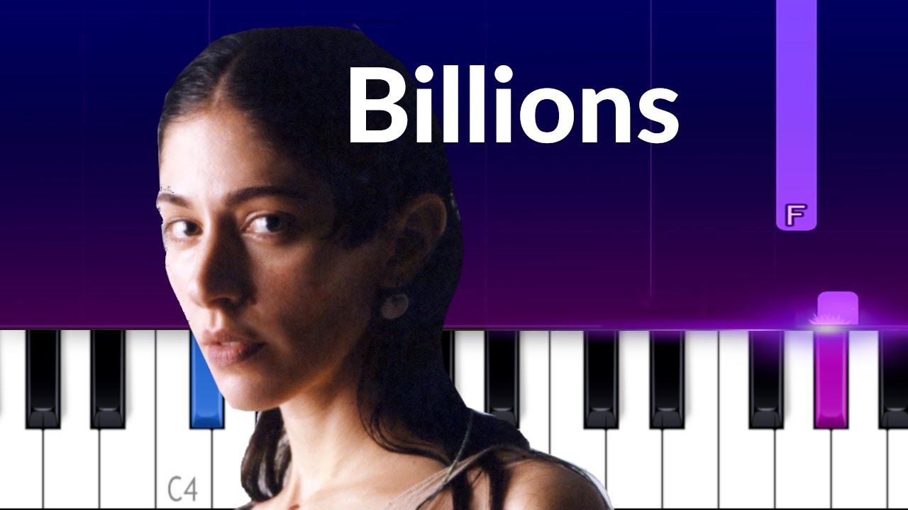 Caroline Polachek - Billions (Piano Tutorial)