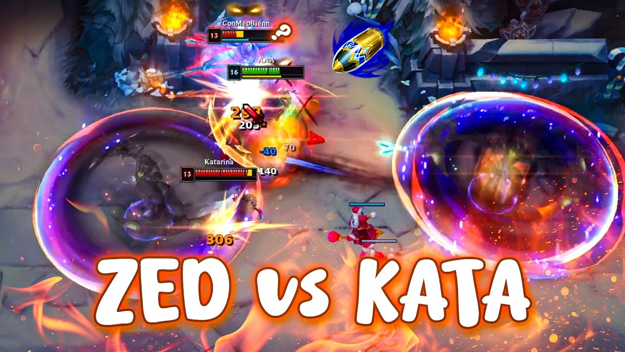 Kèo kỹ năng với Katarina nha mấy ông