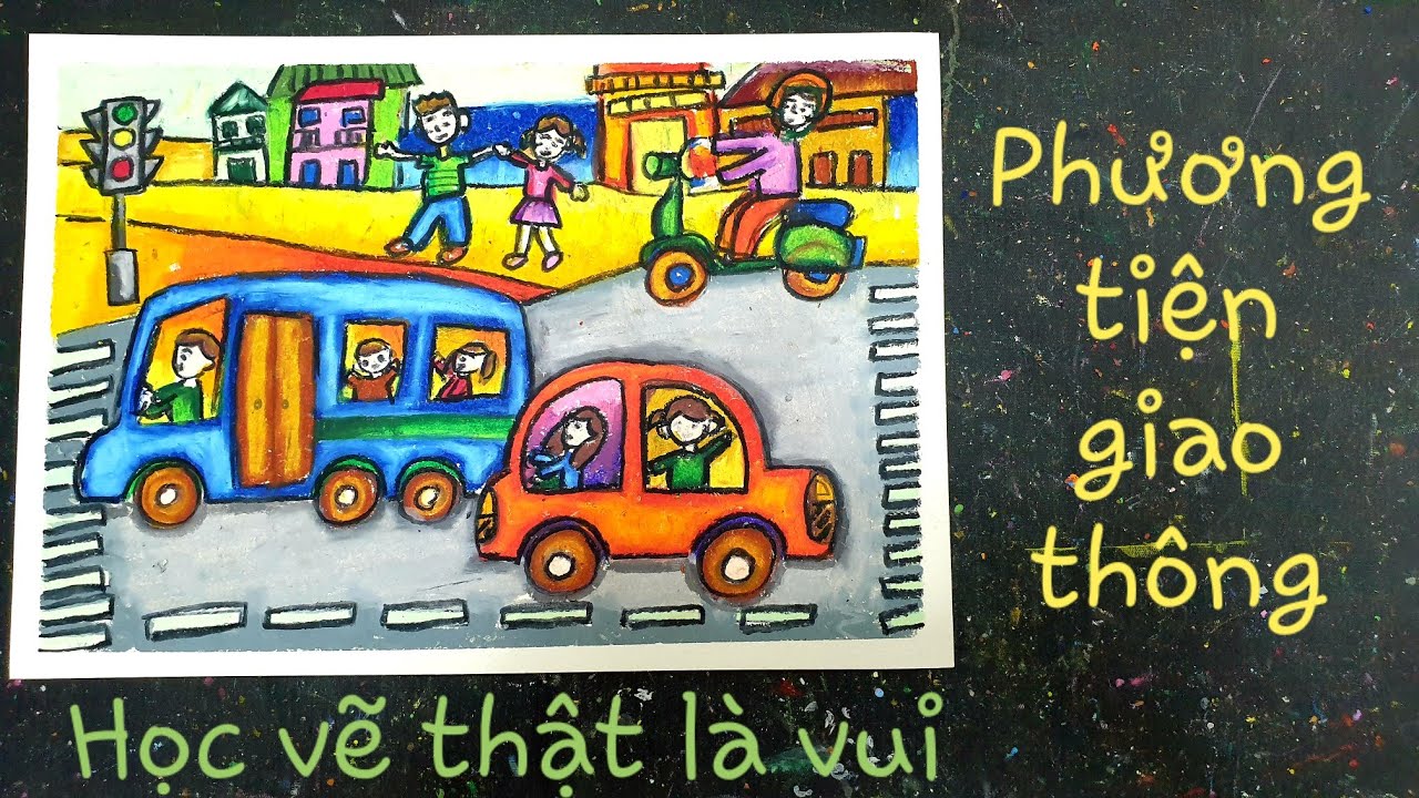Mĩ Thuật 2\B&agrave;i 1: Phương Tiện Giao Th&ocirc;ng\Đường Đến Trường Em\Ch&acirc;n Trời S&aacute;ng Tạo\ Học Vẽ Thật L&agrave; Vui