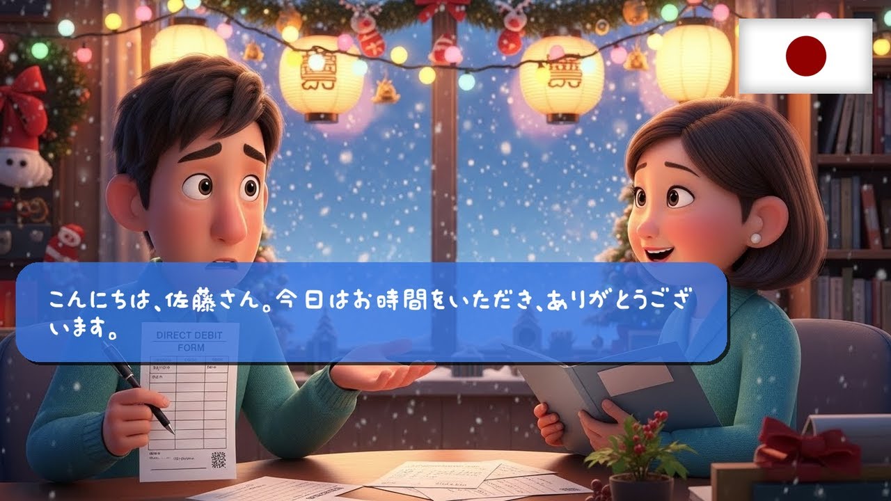 【A1-A2】自動引き落としで使える！初心者向け日本語会話10選