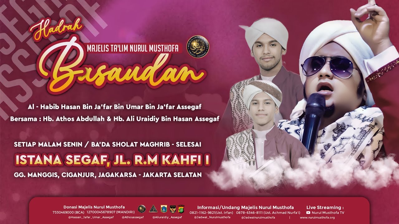 🔴 LIVE | Hadroh Basaudan  | Istana Seggaf Ciganjur Jakarta Selatan  | Minggu  01 febuari 2026