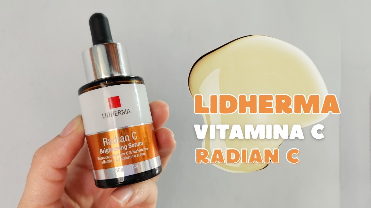 “Analizo el Radian C de Lidherma ingrediente por ingrediente 🧪 ¿vale la pena?”