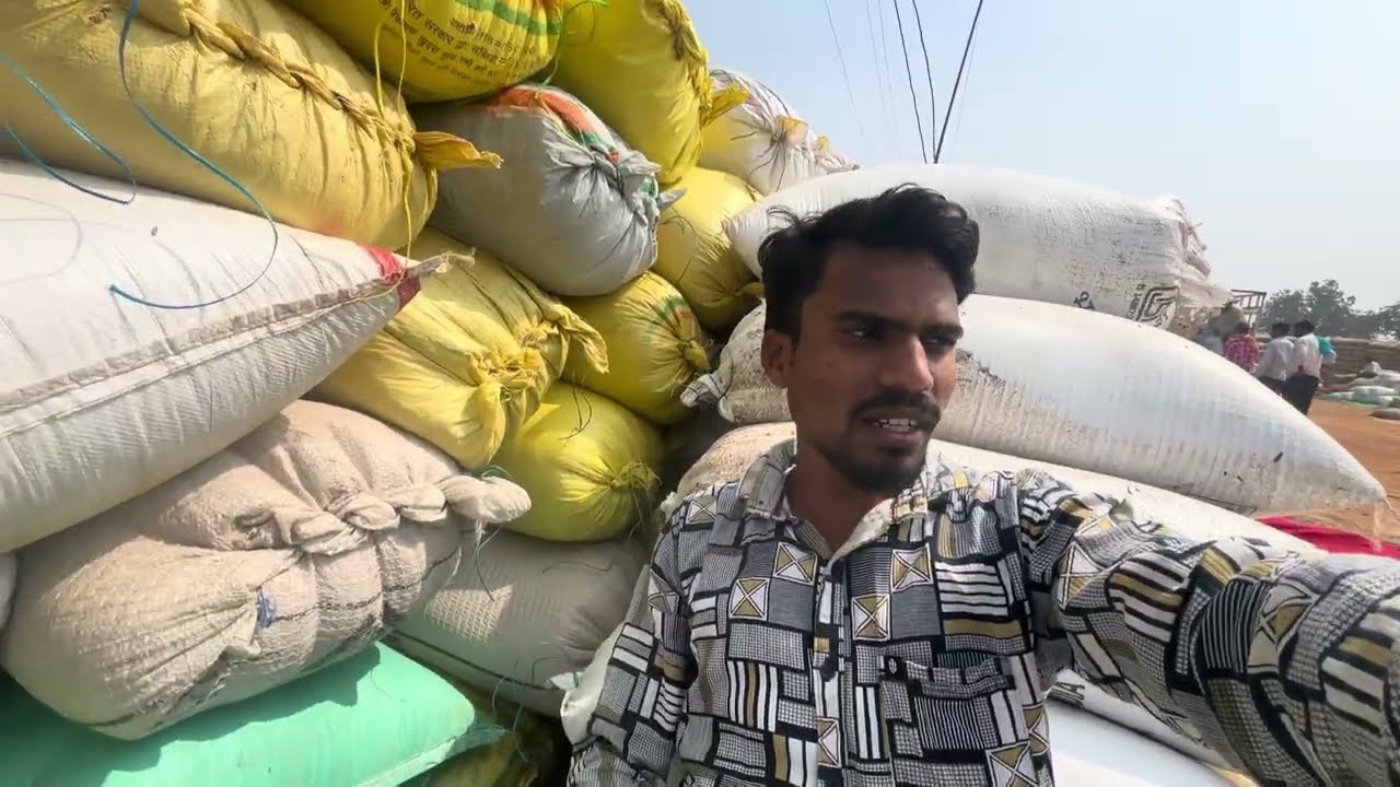 धान 🌾 खरीदी का आख़री दिन अं. चौकी 
