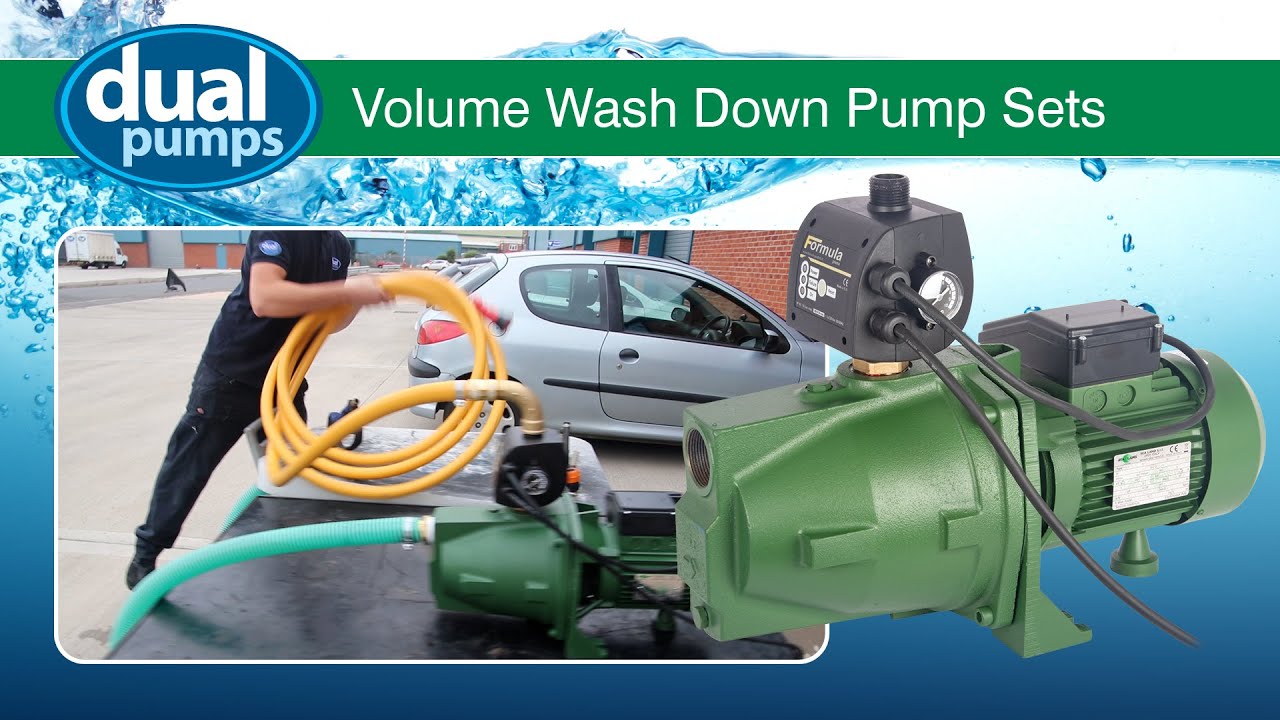 Dual Pumps Volume Wash Down Pump Sets