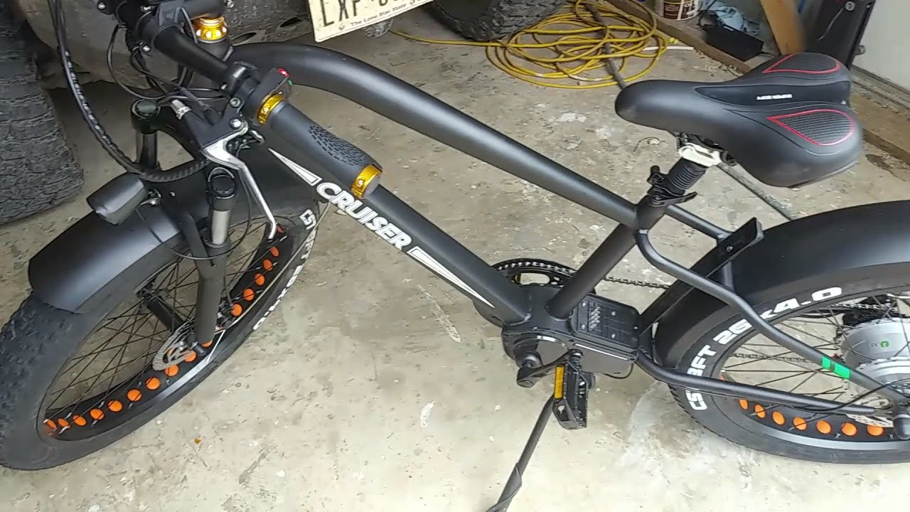 Nakto 500w $1.3k Fat Tire E-Bike Build and Ride