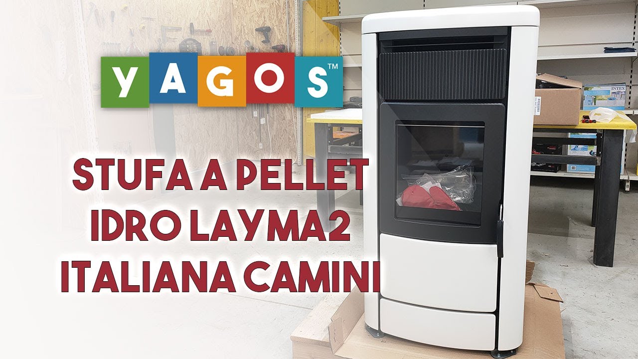 Stufa pellet idro Layma2 Italiana Camini