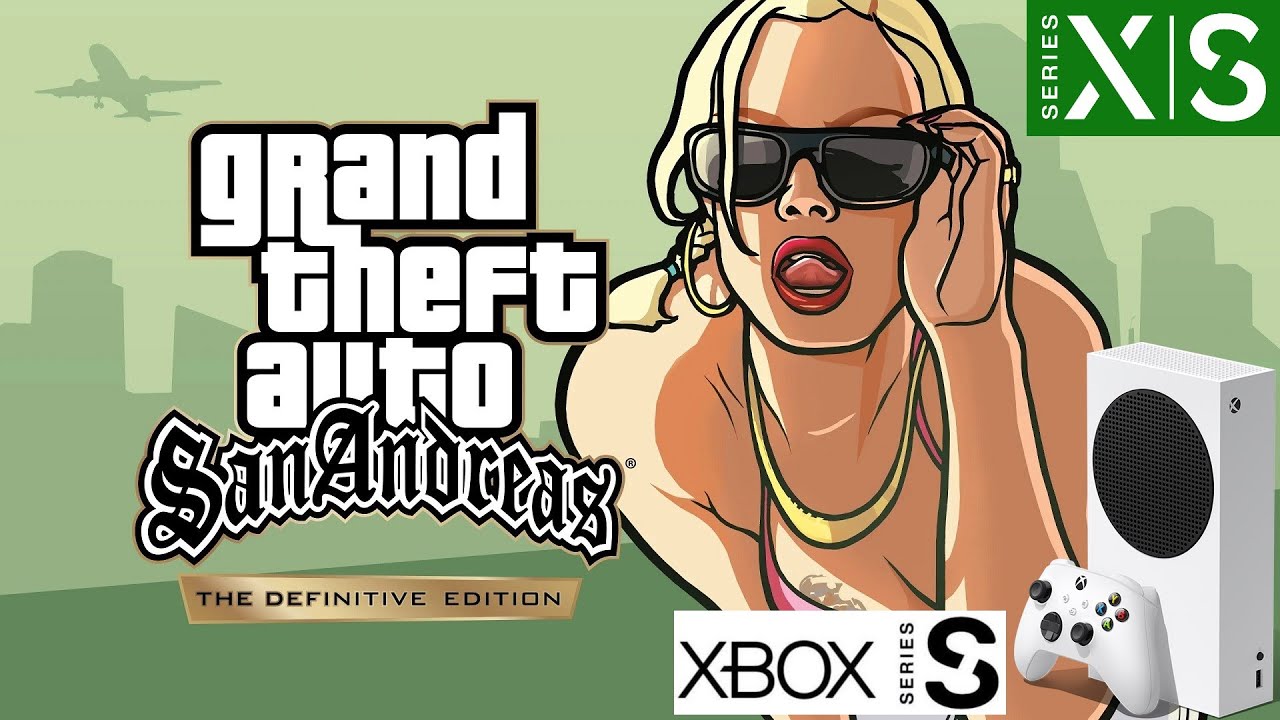 GTA SAN ANDREAS DEFINITIVE EDITION - Teste no Xbox Series S