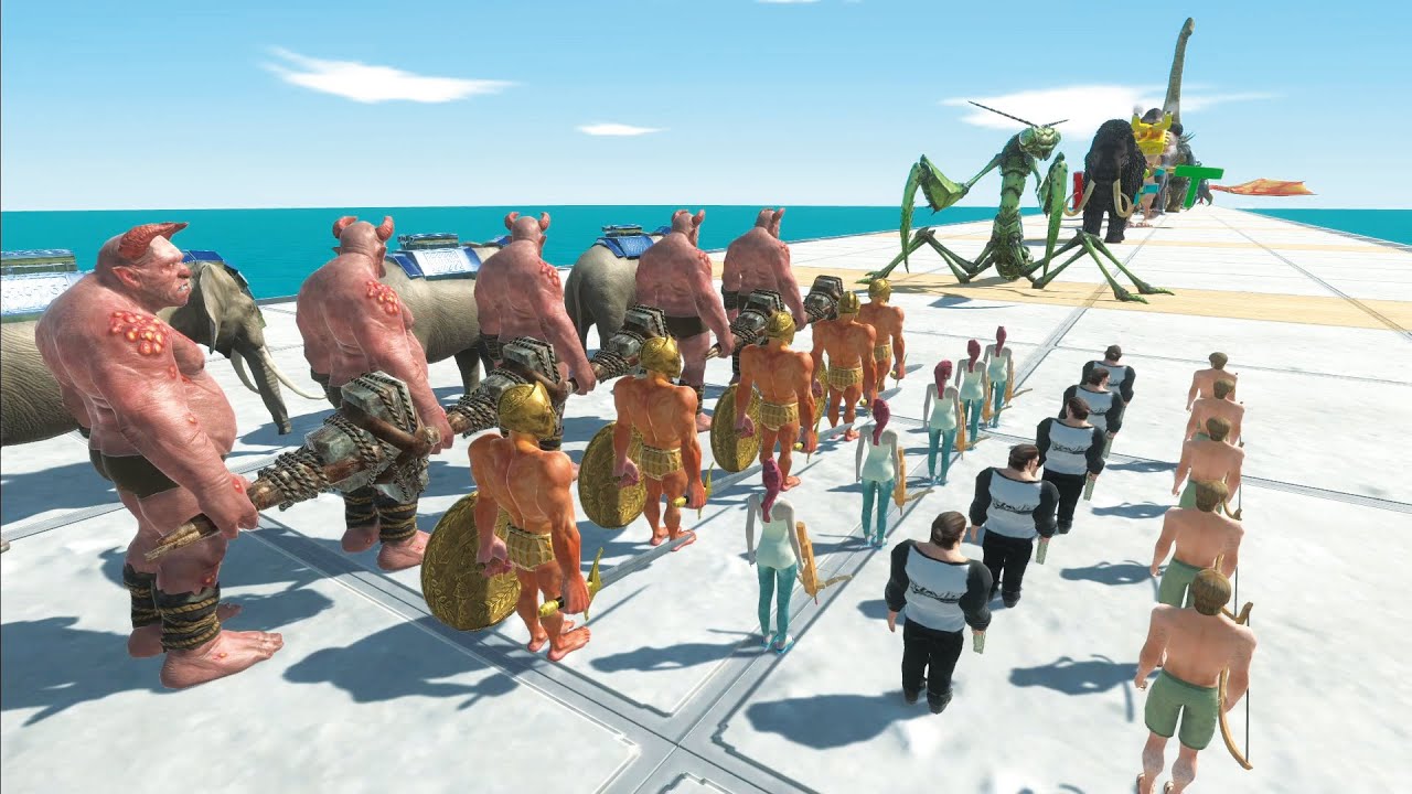 5x EVERY RANGED UNIT VS ALL BOSSES - ARBS - Animal Revolt Battle Simulator