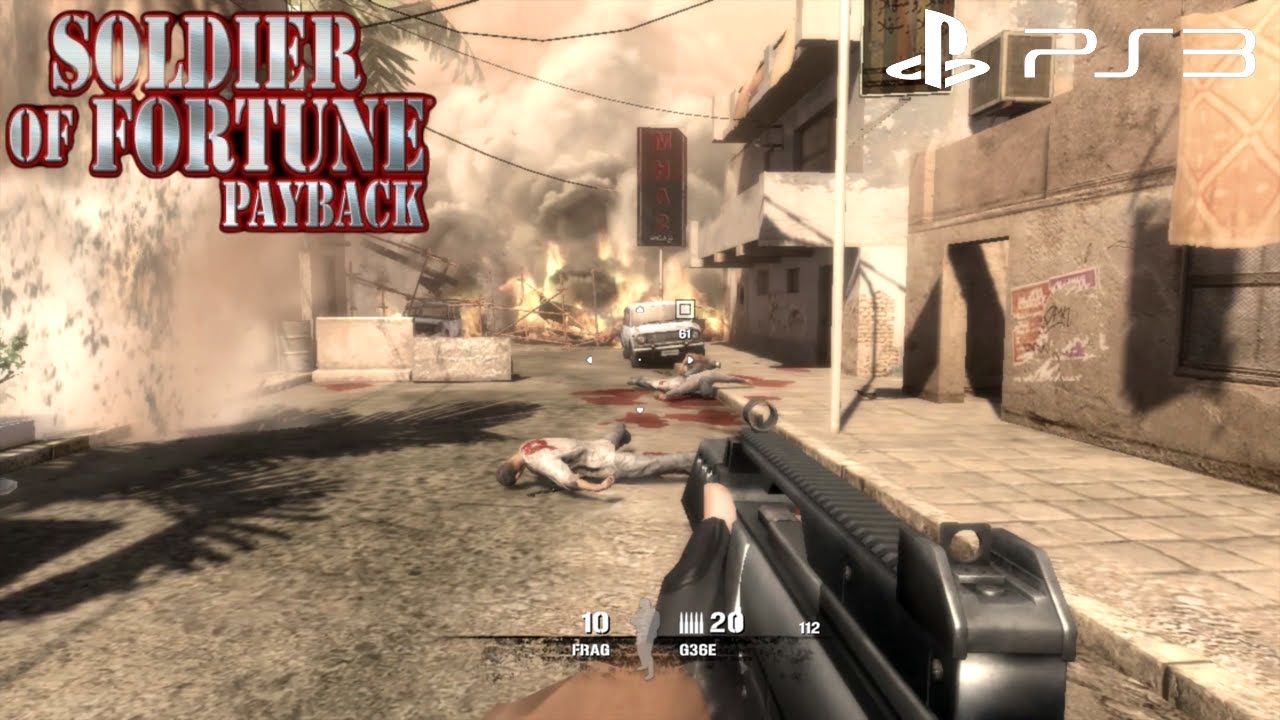 Soldier of Fortune Payback (PS3) Gameplay