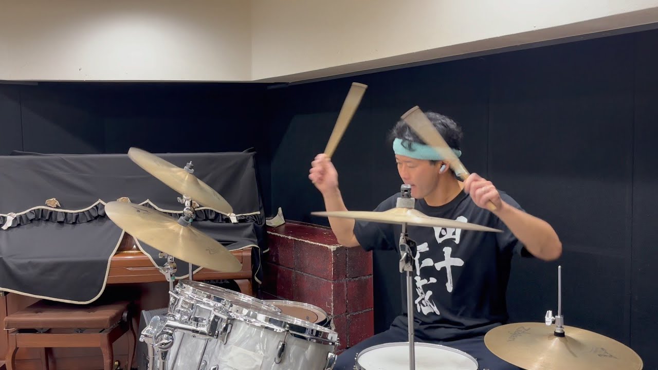 ROSIER / LUNA SEA｜43歳ドラム歴2年が本気で叩いた結果