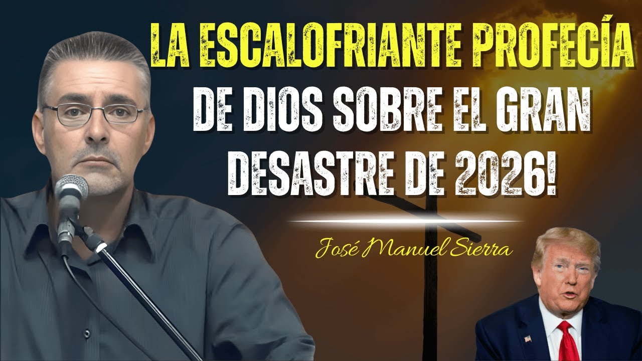 La Escalofriante Profecía De Dios Sobre El Gran Desastre De 2026! - José Manuel Sierra