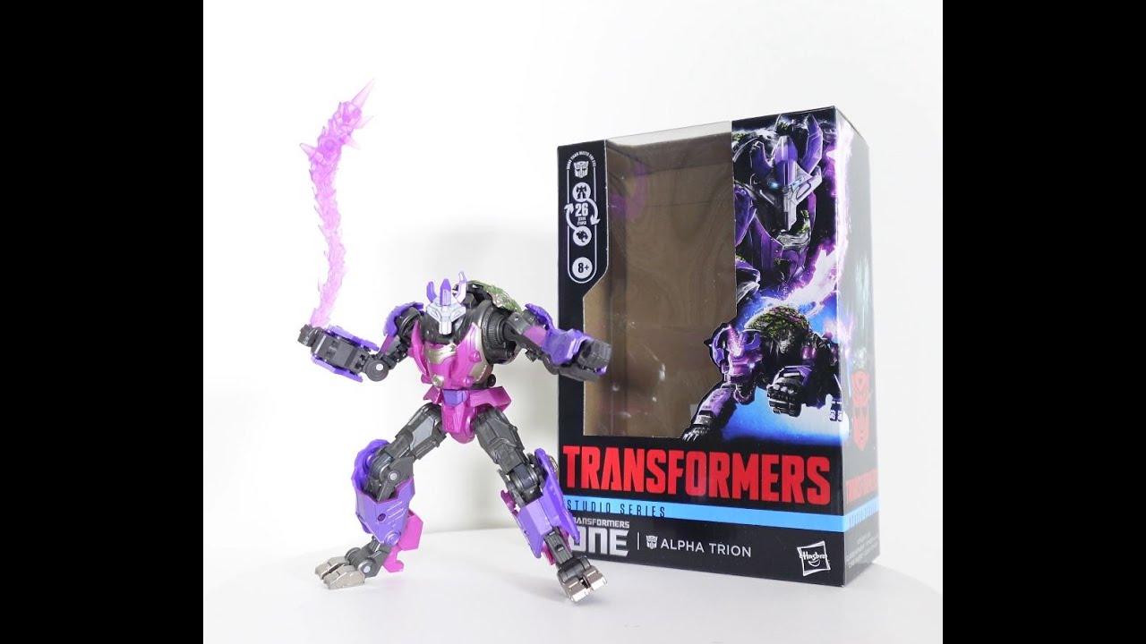 Transformers Studio Series Voyager Class Alpha Trion from Transformers One Unboxing & Reviews