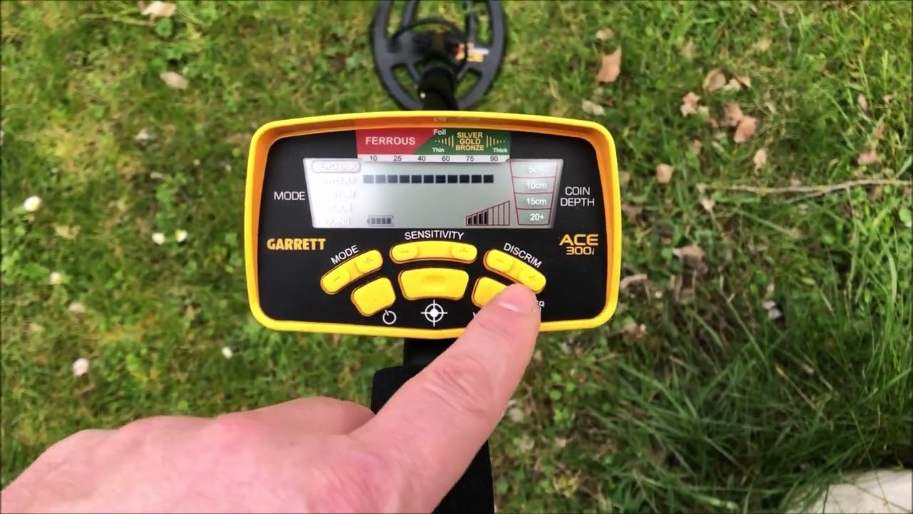 Der Garrett ACE 300i Metalldetektor