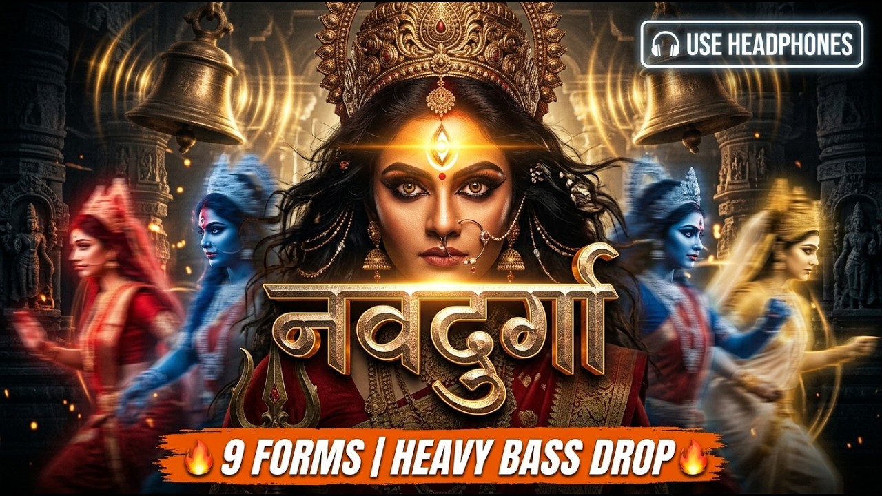 Durga Mantra Remix 2026 | ॐ ऐं ह्रीं क्लीं चामुण्डायै विच्चे | High Energy Workout & Gaming Music