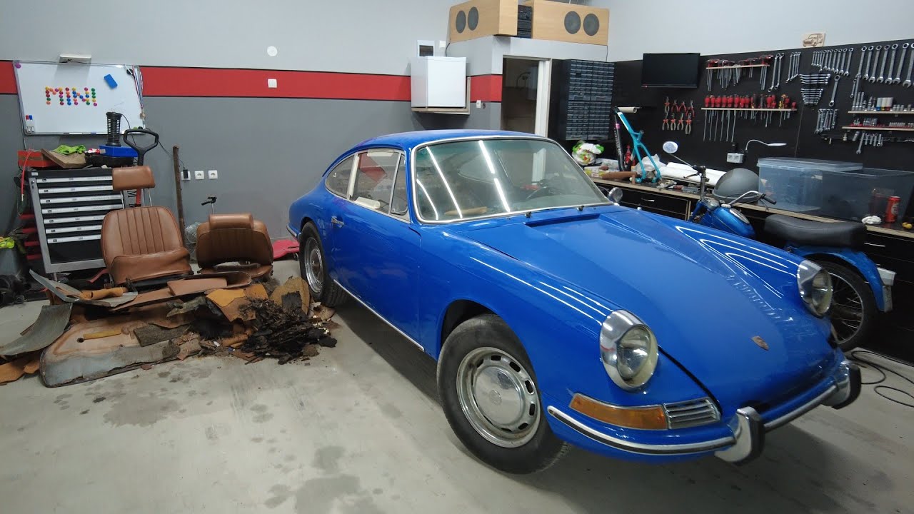 Porsche 912 Restoration Part 2 | Removing the interior |