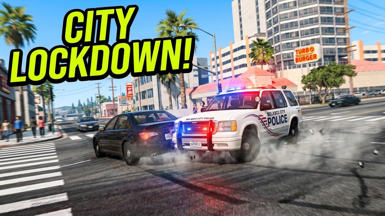 City Patrol #beamngdrive #policechase #gaming #youtube #youtuber #beamngcrashes #beamngdrive #gta5