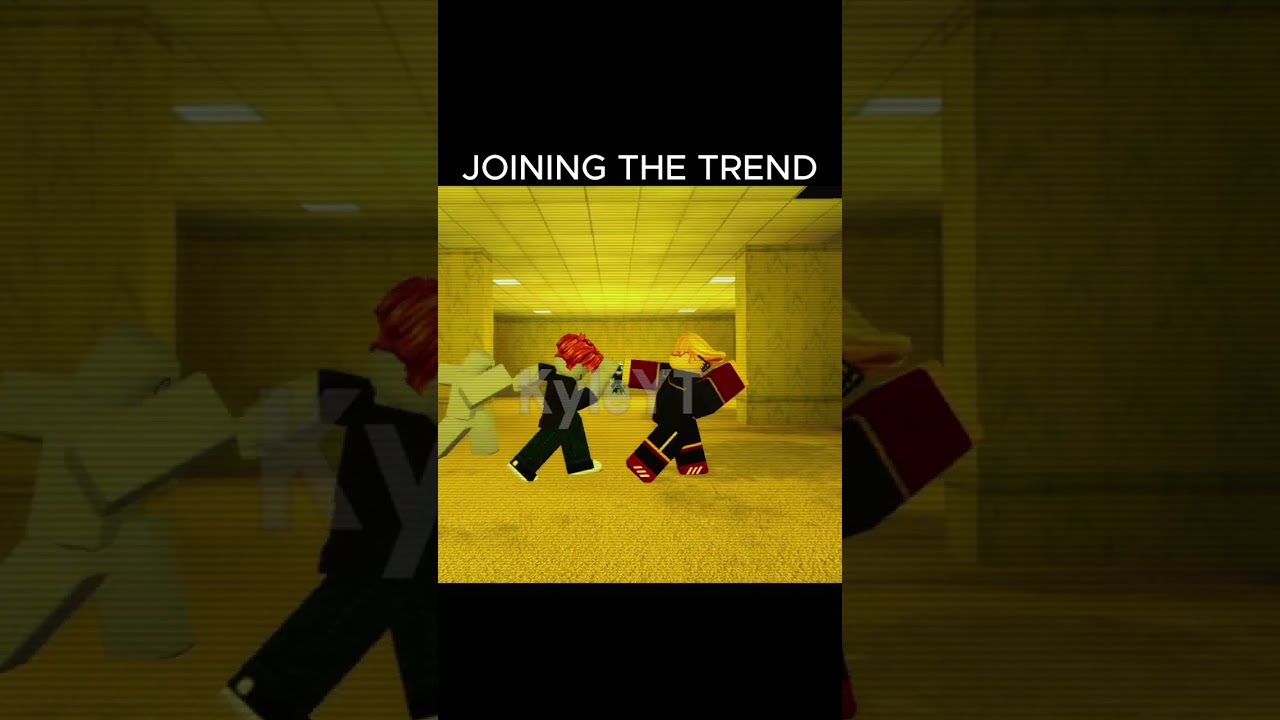 Backrooms Roblox trend #roblox #backrooms #trend #trending #fyp #robloxtrend #trendingcurrently