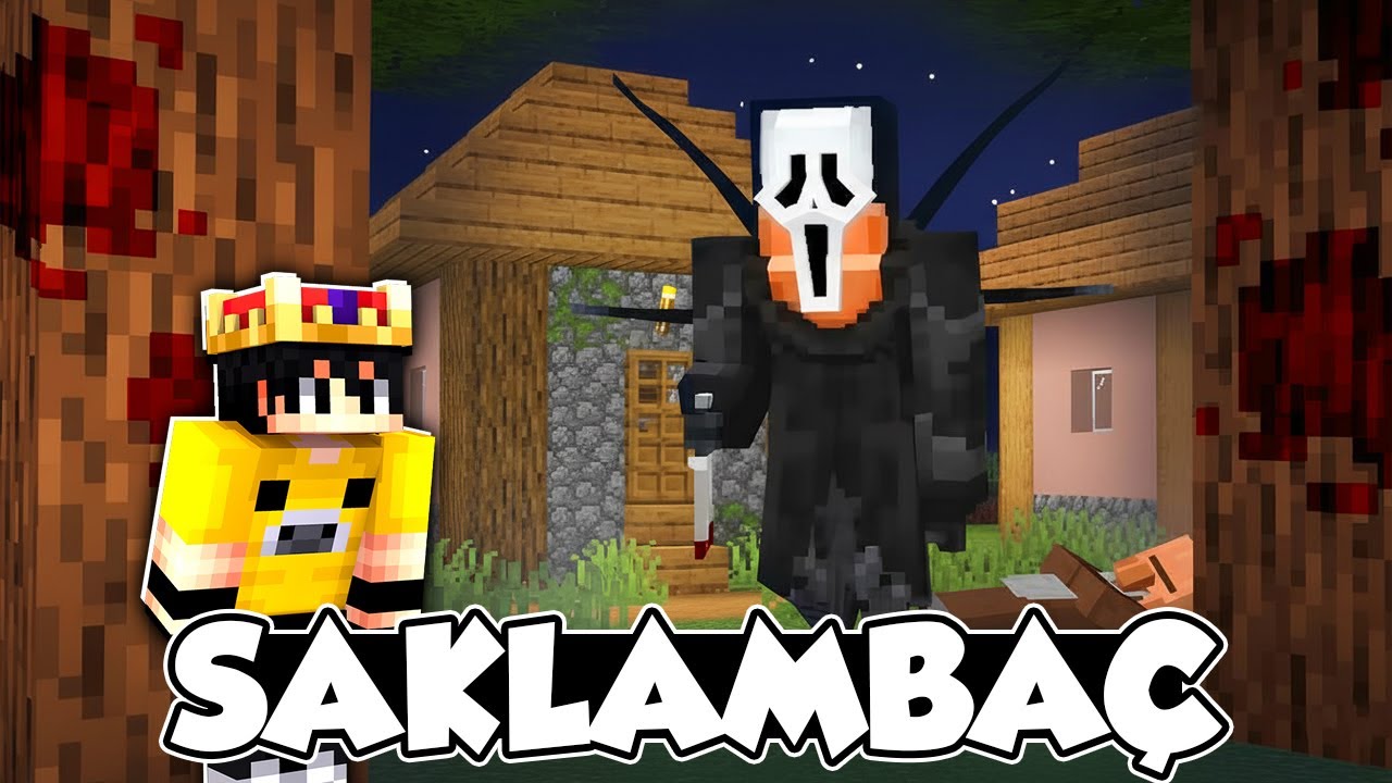 Minecraft'ta SAKLAMBAÇ'A KORKU MODLARI EKLEDİK!!