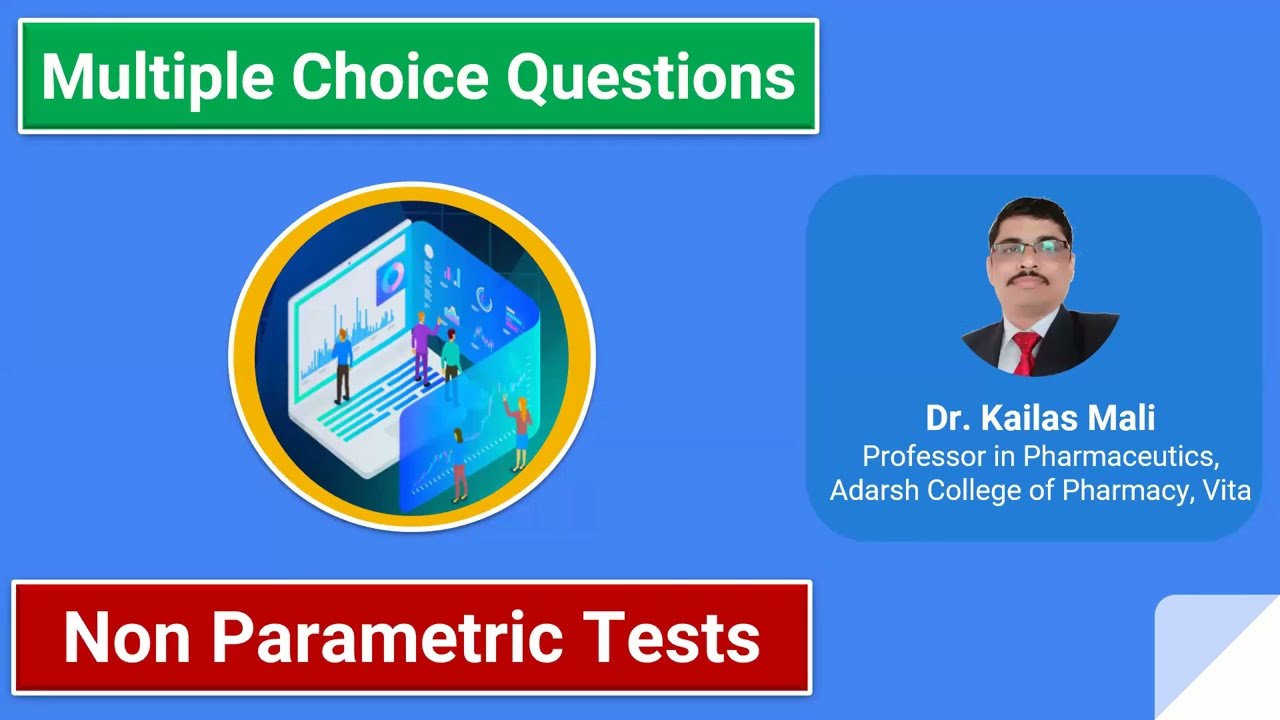 Biostatistics and Research Methodology ll Non Parametric Tests ll MCQ Part I
