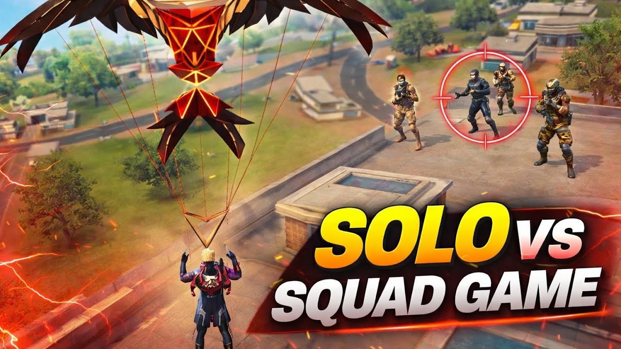 Solo vs squad game ll Hacker group me nahi hai kya ll#totalgaming 