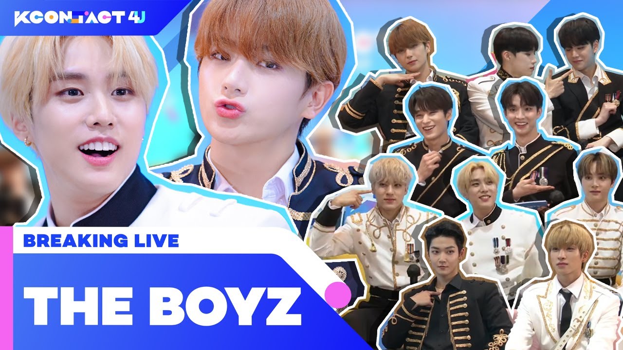 [KCON:TACT 4 U] THE BOYZ(더보이즈)｜BREAKING LIVE