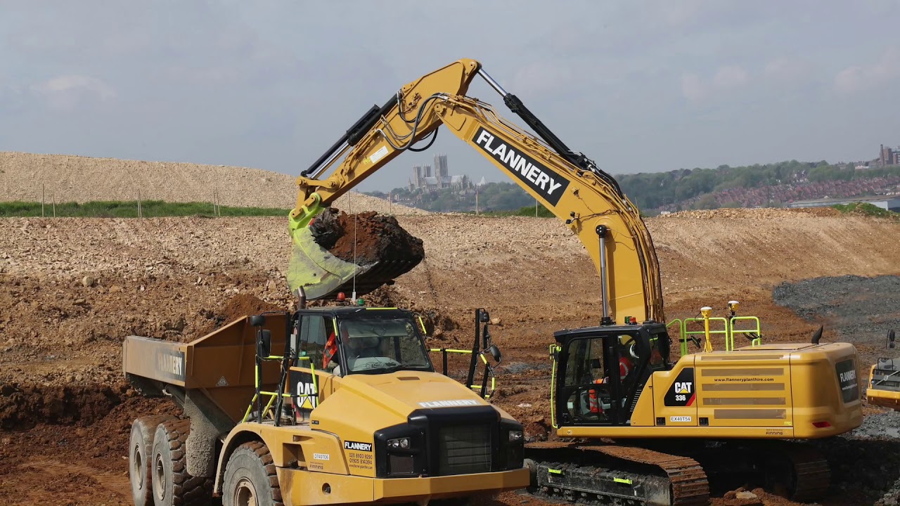 The Lincoln Bypass project with Galiford Try and Flannery Plant Hire