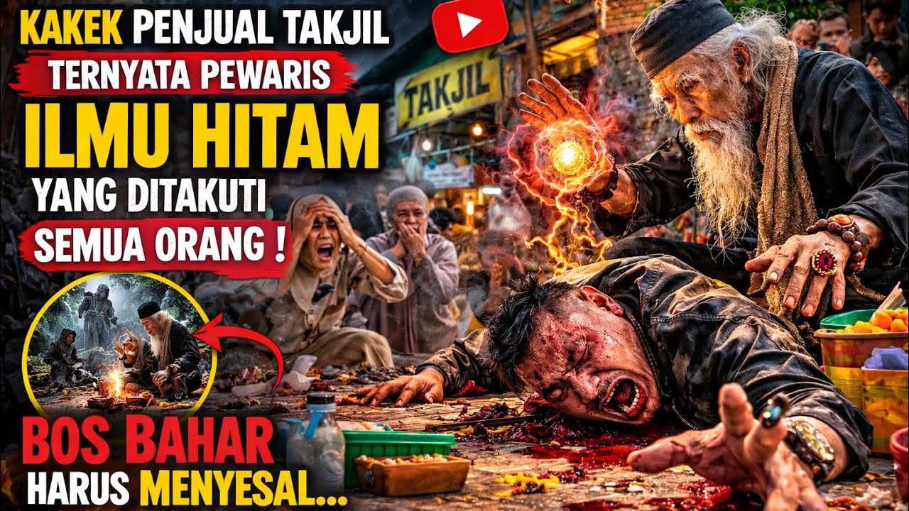 HEBOH‼️Preman Pasar Salah Sasaran! Kakek Penjual Takjil Ini Ternyata Pewaris Ilmu Hitam
