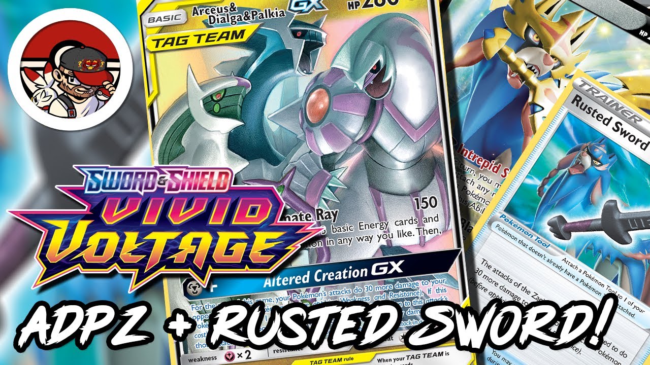 BDIF?!  ADP / Zacian + Rusted Sword Deck Profile & Gameplay Vivid Voltage  Pokemon TCG Online