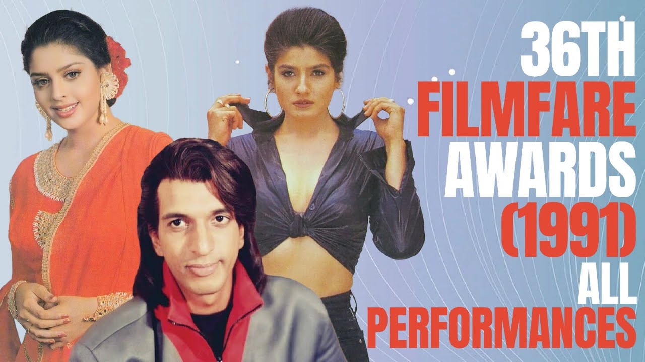 Unmissable performances at the 36th Filmfare Awards 1991