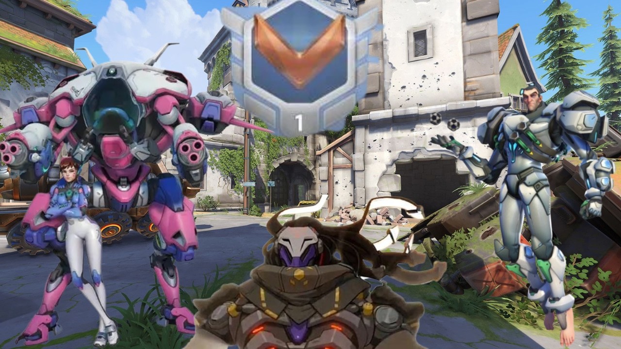 Jugando en Bronce1 Tanque en la nueva temporada de Overwatch