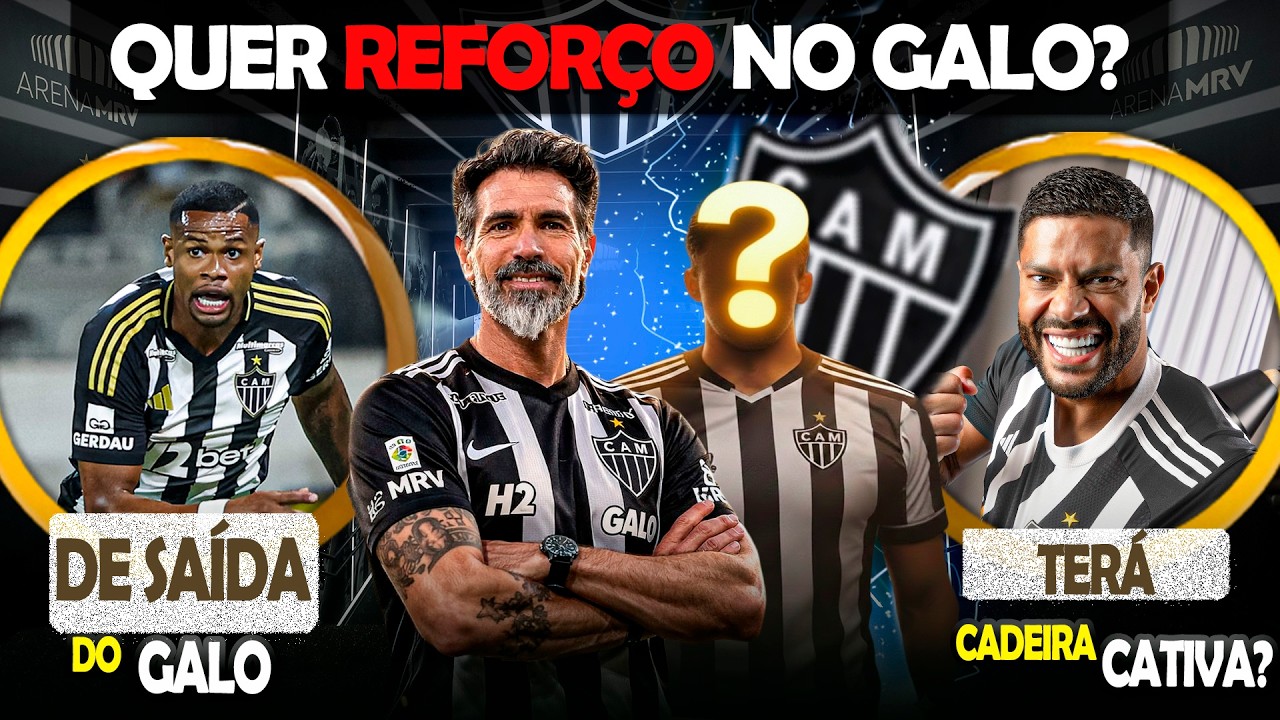 🚨 JR SANTOS DE SAÍDA DO ATLÉTICO? 🎯 QUER REFORÇO NO GALO? 🧐 TERÁ CADEIRA CATIVA? | NOTÍCIAS #galo