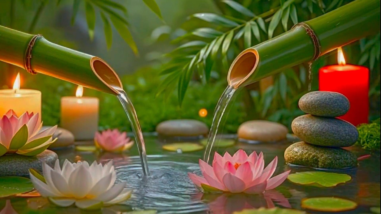 Deep Sleep Calm Music and Water Ambience 🌿 Stress Relief All Night