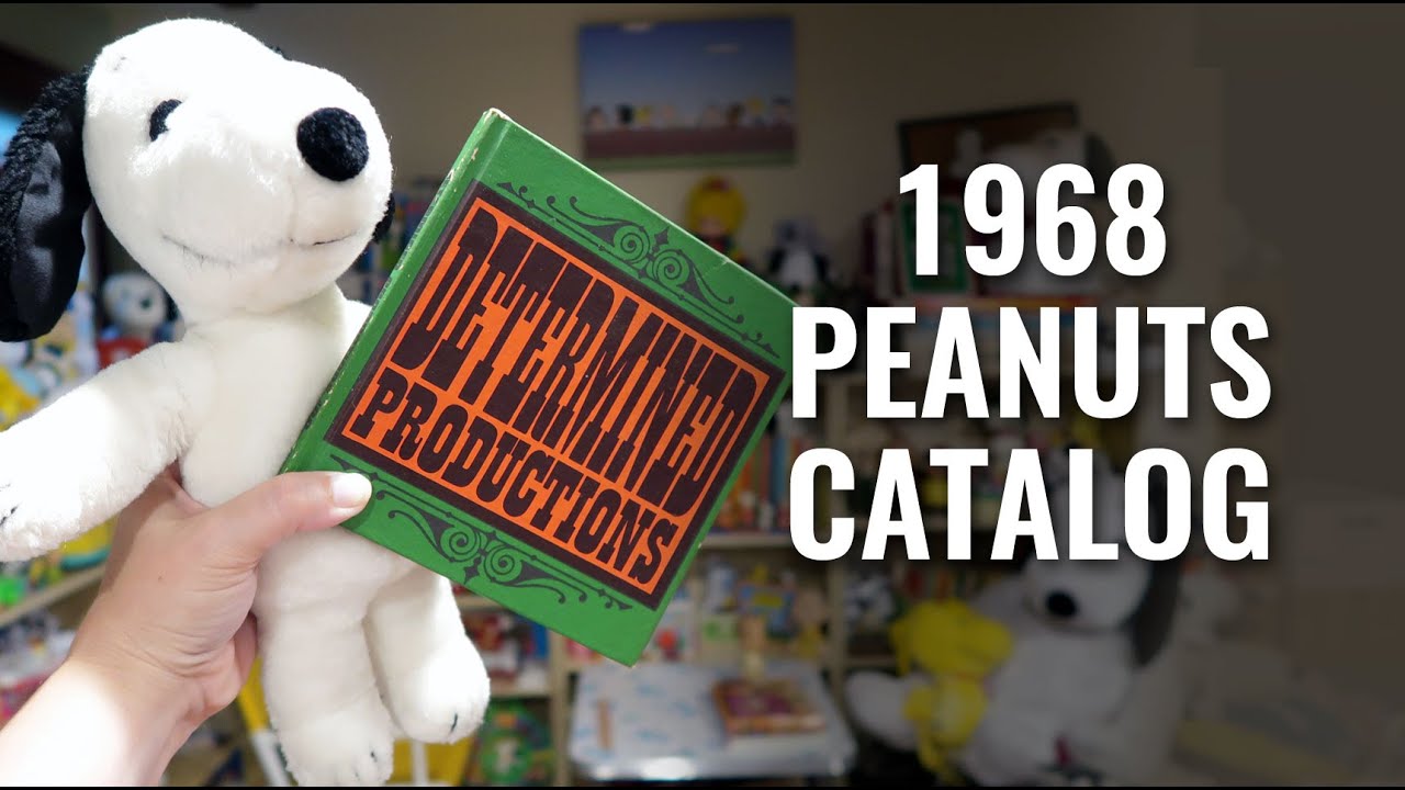 RARE! 1968 Determined Productions Catalog Featuring Peanuts - Snoopy Finds | CollectPeanuts.com