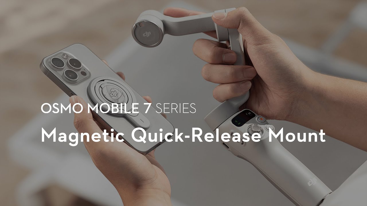 Osmo Mobile 7 Series｜Magnetic Quick Release Mount