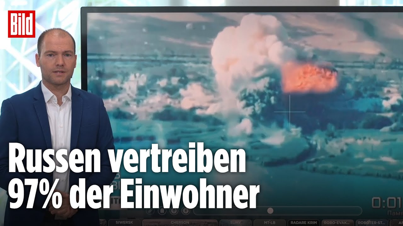 Verteidiger zerstören 5 russische Schützenpanzer | BILD-Lagezentrum