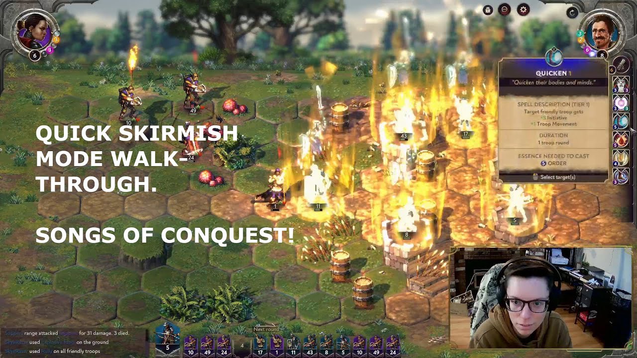 Songs of Conquest! Gameplay + Walkthrough Skirmish Mode