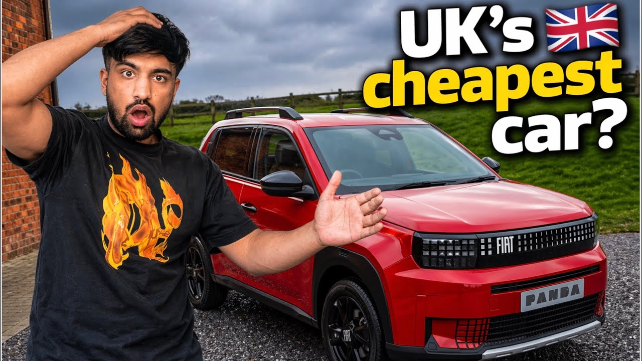 Самый дешевый автомобиль в Великобритании? | Обзор Fiat Panda Grande