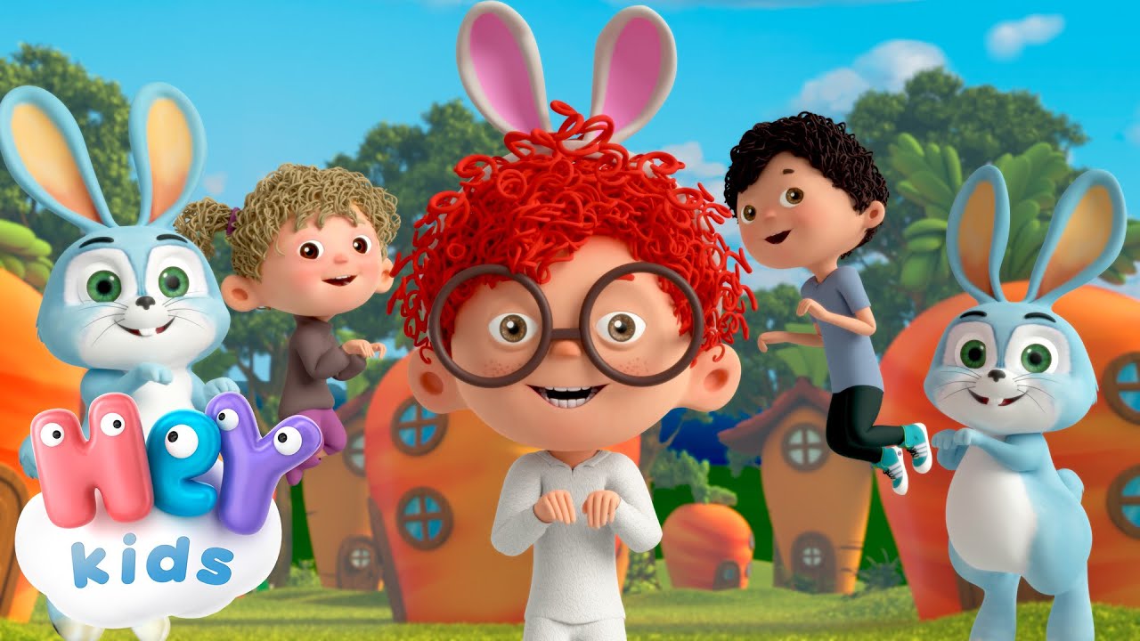 Faire le lapinou 🐰 Hop hop hop ! | Chanson de Danse pour Enfants | HeyKids en Fran&ccedil;ais