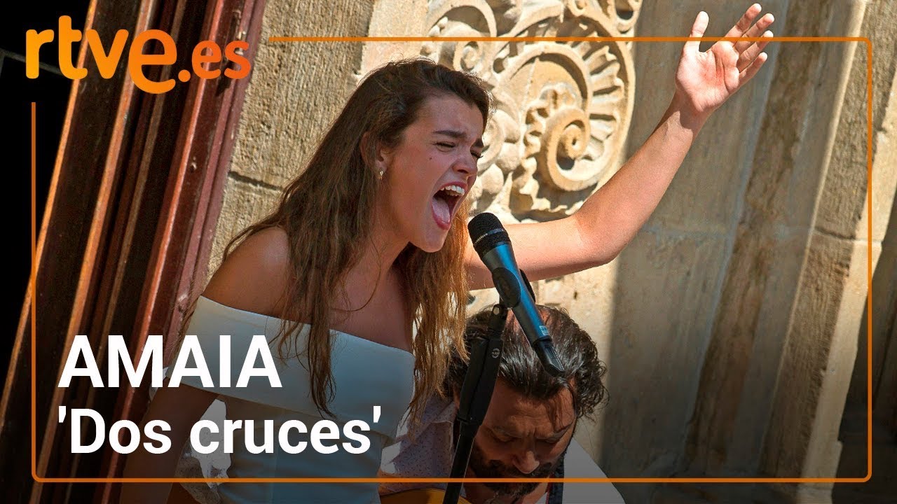 AMAIA canta 'Dos cruces' | Flamenco on fire 2018