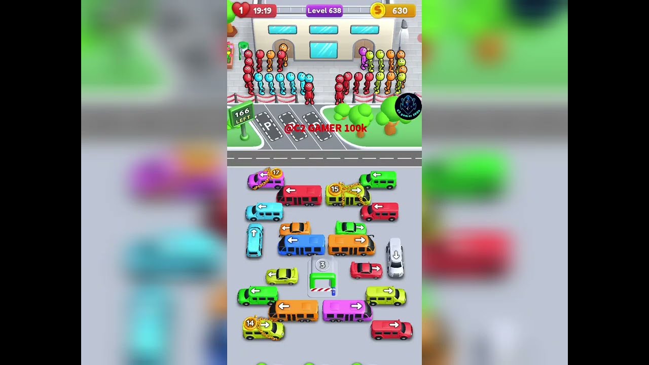 Crowd Express level 638 walkthrough solution 