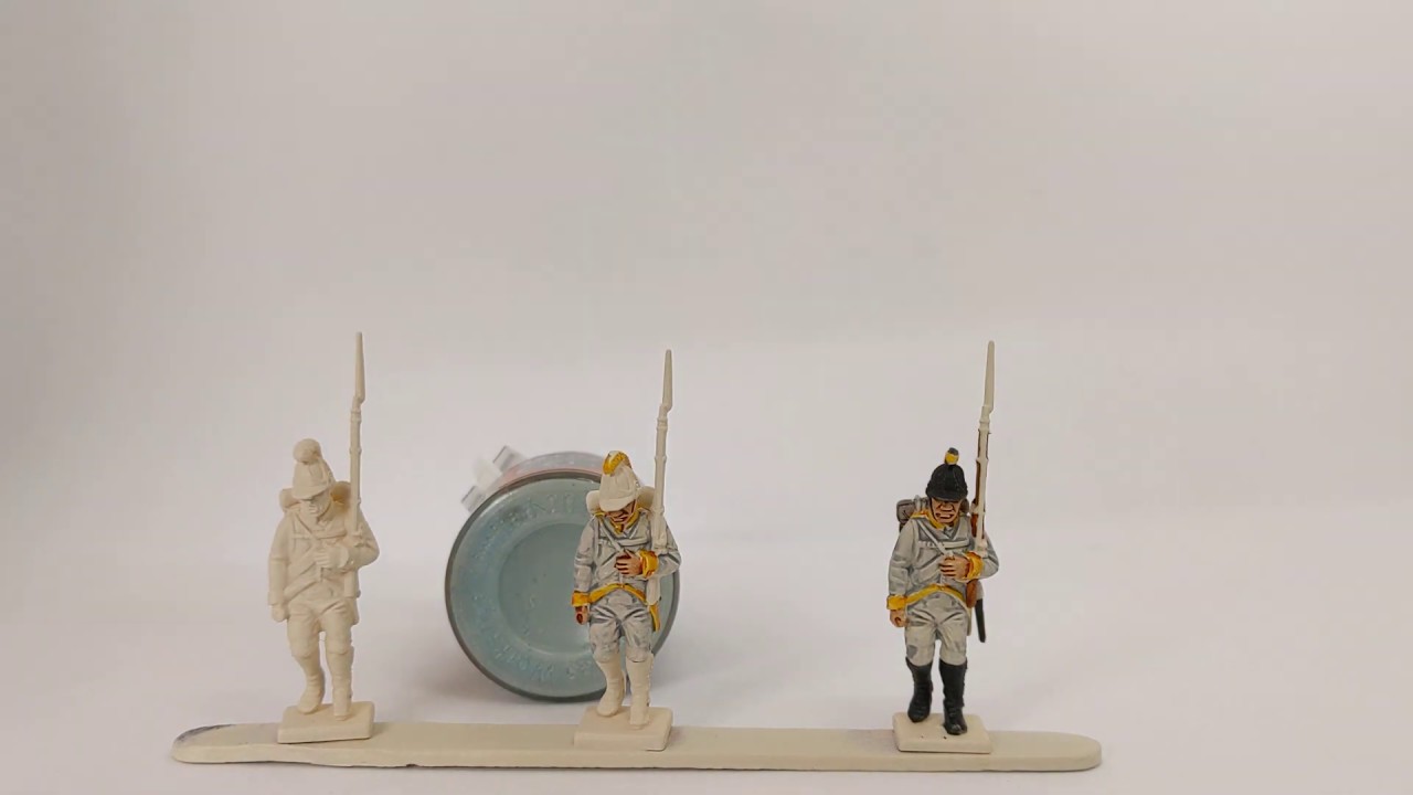 Painting 28mm Victrix Napoleonic Austrians with GW Contrast Paints