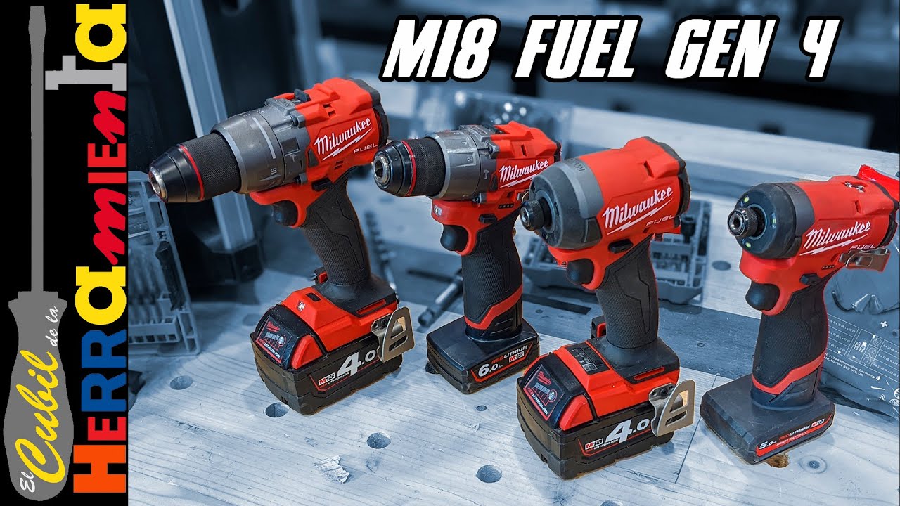 TALADRO Y ATORNILLADOR DE IMPACTO MILWAUKEE M18 FUEL