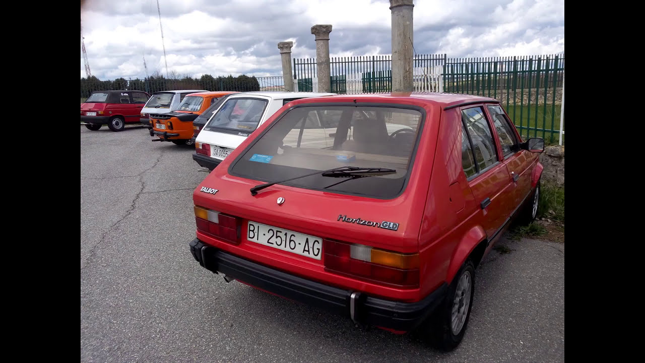 Talbot Horizon 1.9D GLD 1984 restauración