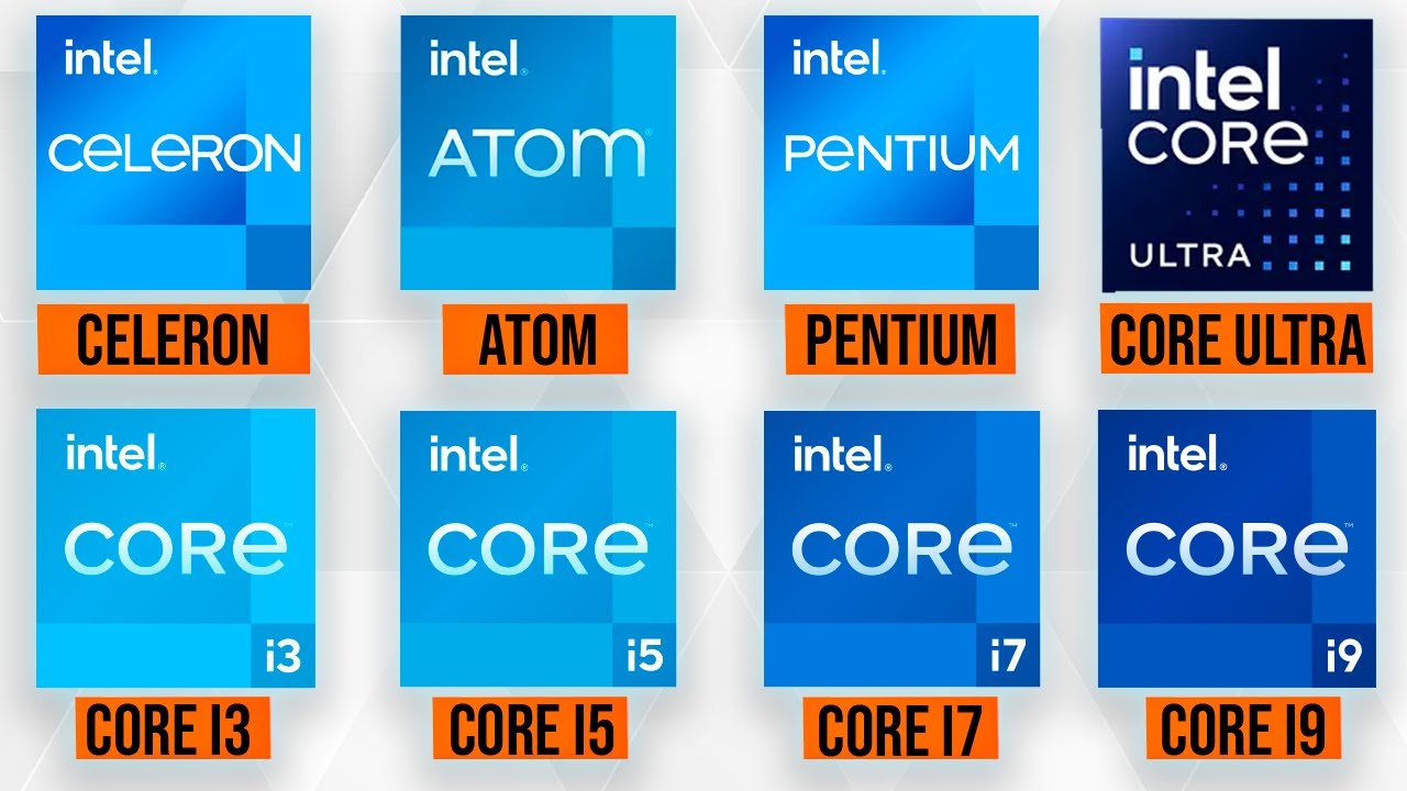 TODOS los Procesadores Intel EXPLICADOS (i3, i5, i7, i9, Xeon y Core Ultra)