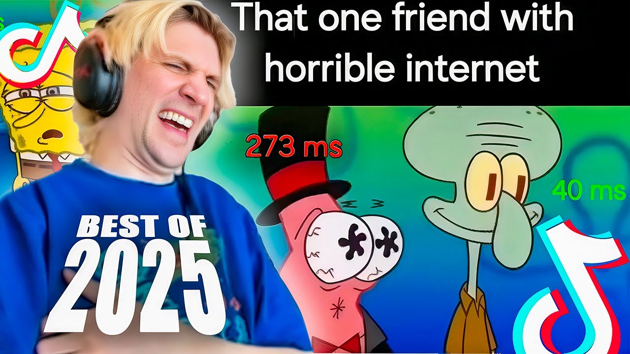 xQc Reacts to the Funniest TikToks That Actually Made Him Laugh (Best of 2025)