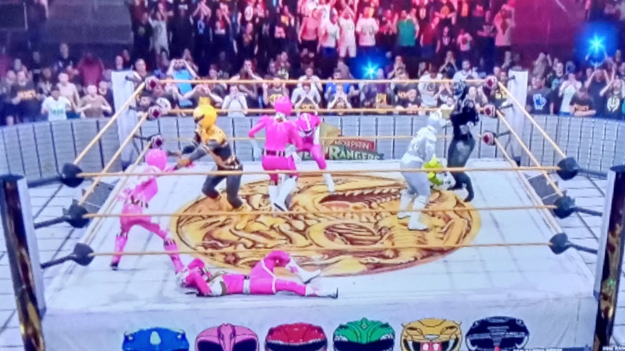 Power Rangers Assembled!!!!!! (Season 4 Ep 8) (WWE 2K24)