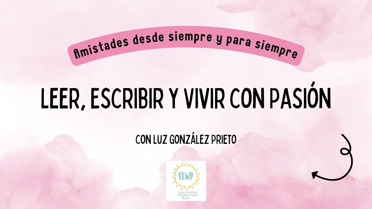 Leer, escribir y vivir con pasión | Conversación con Luz Gonzáles Prieto