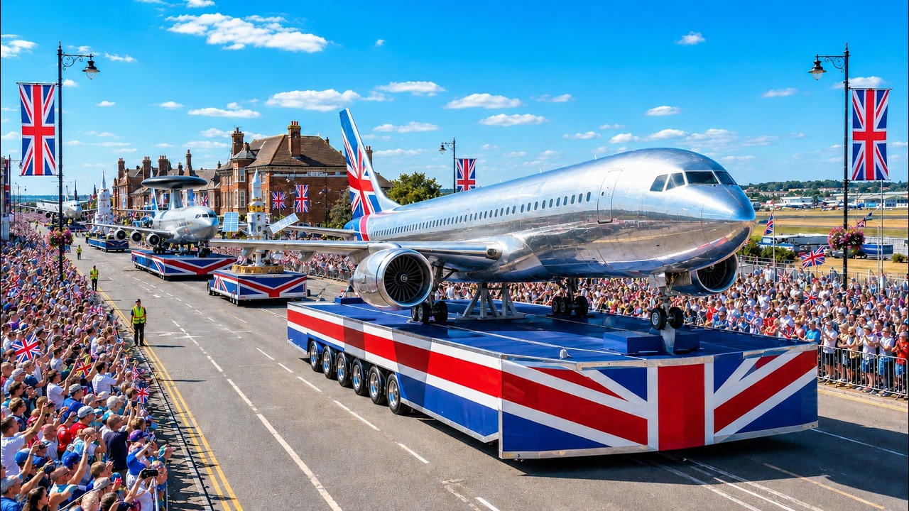 Farnborough Airshow 2026 | Giant Aviation Parade in the UK