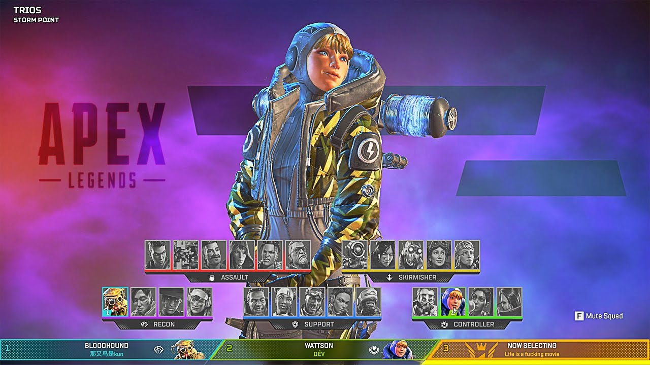 Apex Legends Wattson Gameplay WIN - No Commentary
